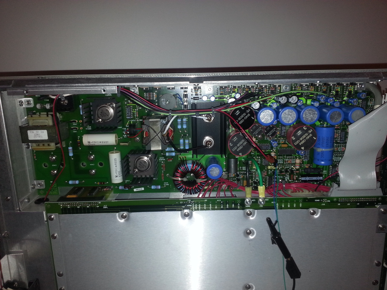 Picture of the HP3562A A18 PSU PCB board