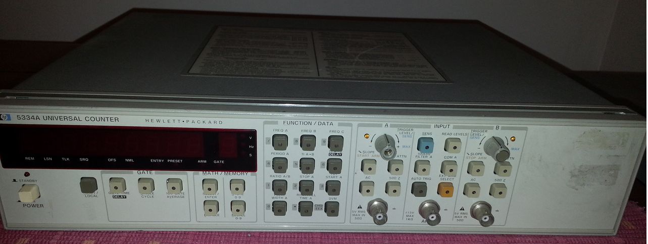 My HP5334A Universal Counter