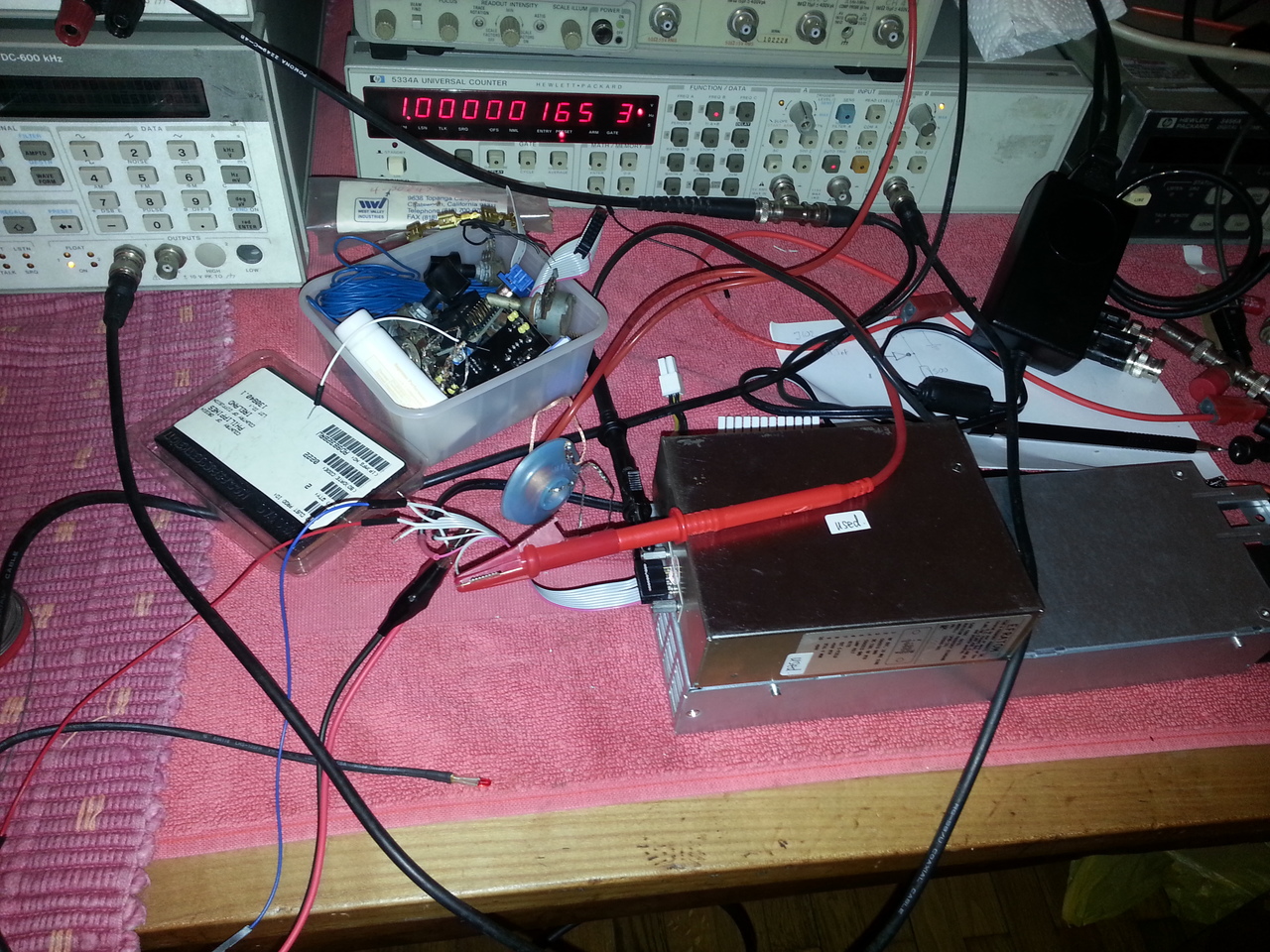 Measuring a 1kHz reference